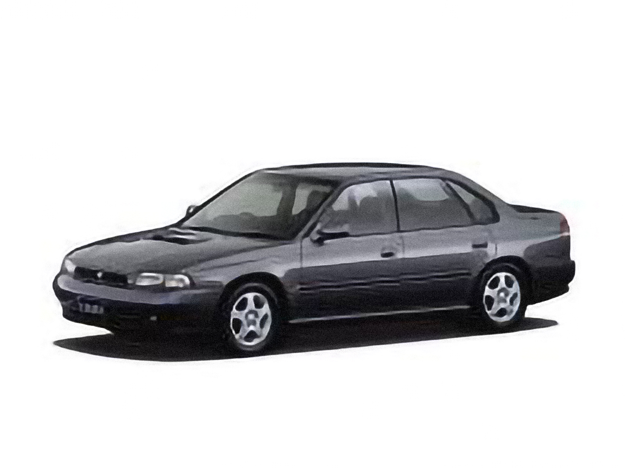 Subaru Legacy – årsmodell 1994 i bild Bild på Subaru Legacy – årsmodell 1994