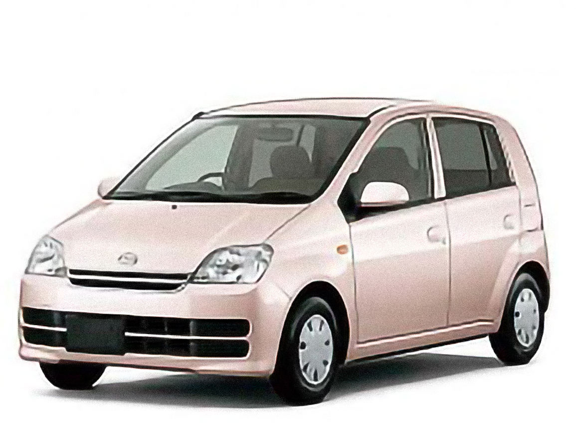 Daihatsu Charade EL Automatic – årsmodell 2003 i bild Bild på Daihatsu Charade EL Automatic – årsmodell 2003