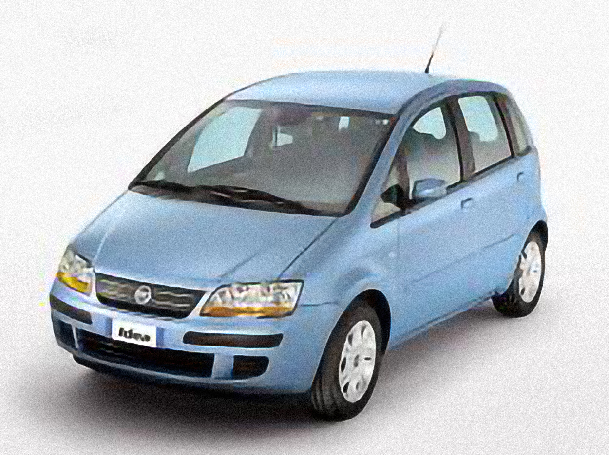 Fiat Idea 1.9 JTD Class – årsmodell 2010 i bild Bild på Fiat Idea 1.9 JTD Class – årsmodell 2010