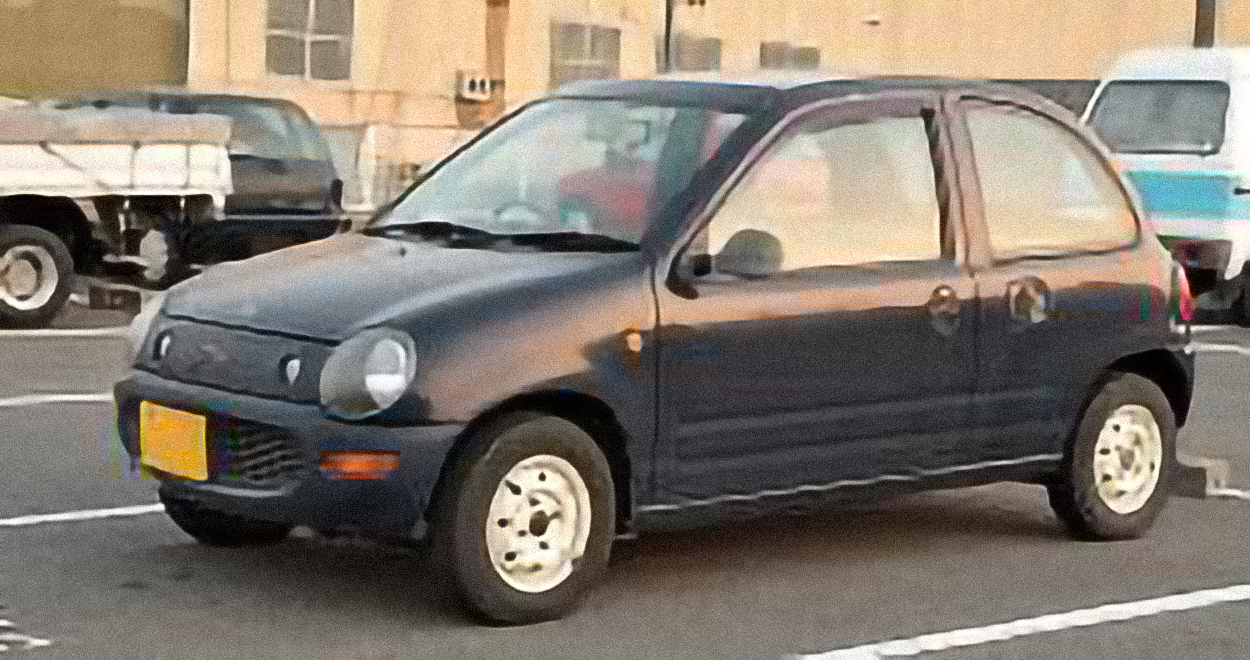 Mazda Carol – årsmodell 1994 i bild Bild på Mazda Carol – årsmodell 1994