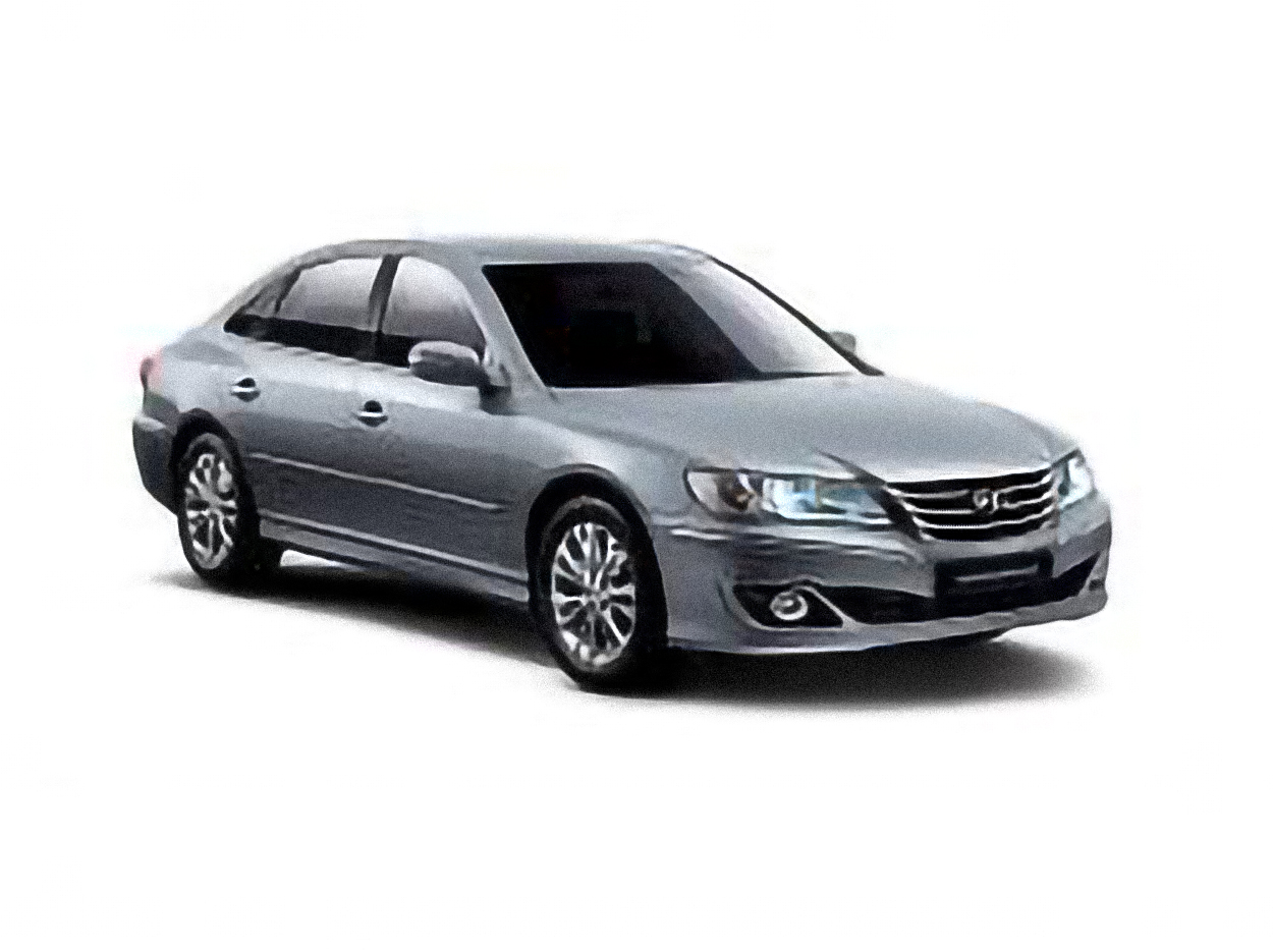 Hyundai Grandeur 2.2 CRDi – årsmodell 2009 i bild Bild på Hyundai Grandeur 2.2 CRDi – årsmodell 2009