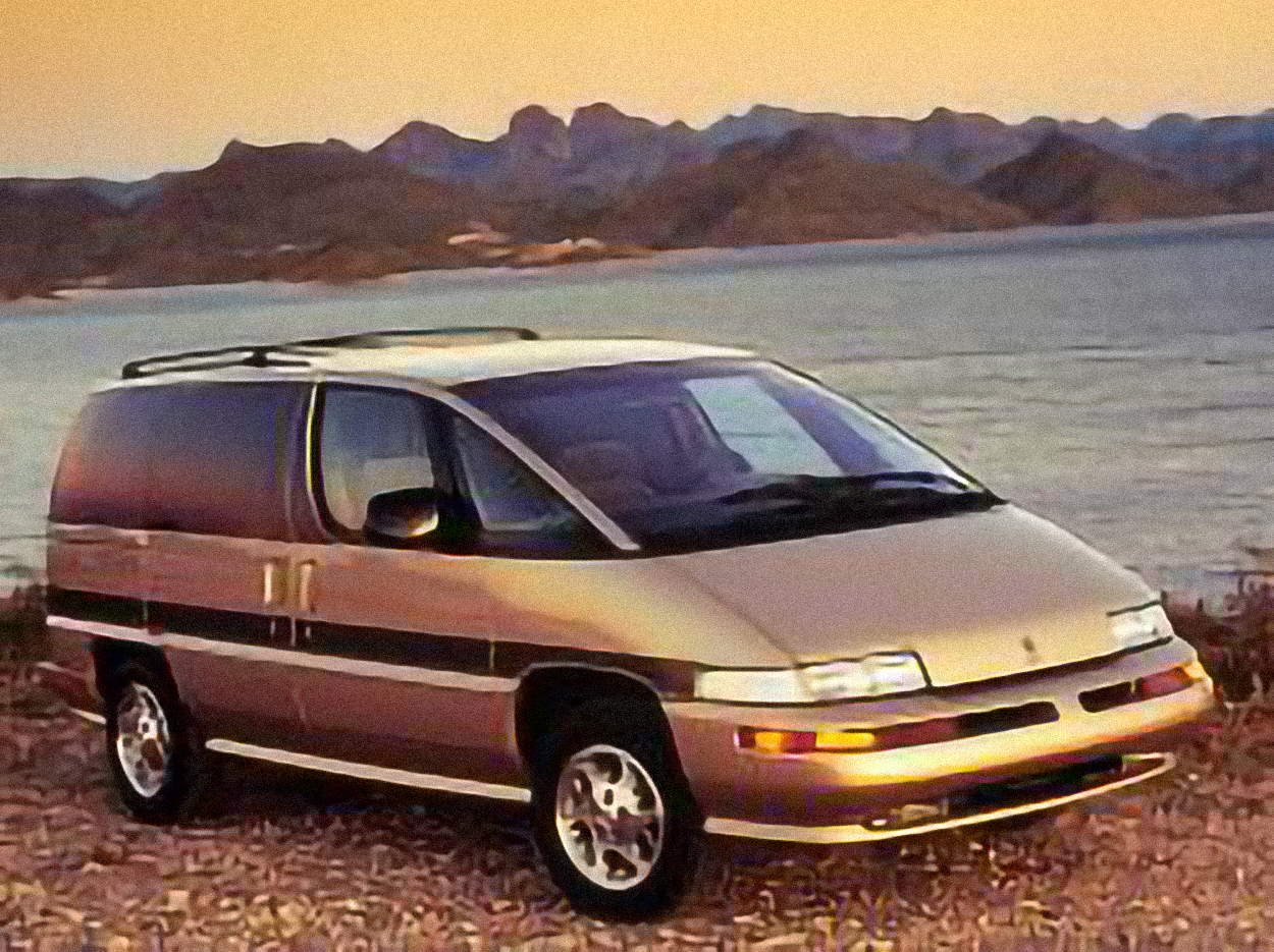 Oldsmobile Silhouette – årsmodell 1991 i bild Bild på Oldsmobile Silhouette – årsmodell 1991