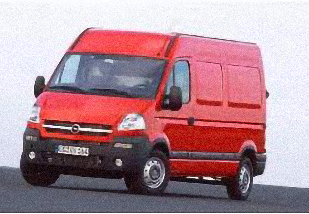 Opel Movano 2.5 CDTi – årsmodell 2008 i bild Bild på Opel Movano 2.5 CDTi – årsmodell 2008