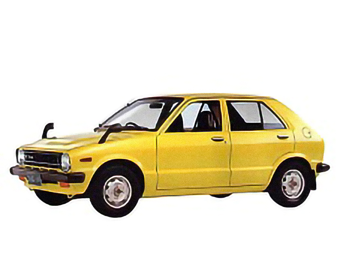 Daihatsu Charade Diesel – årsmodell 1979 i bild Bild på Daihatsu Charade Diesel – årsmodell 1979