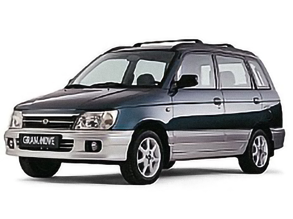 Daihatsu Gran Move 1.5 Automatic – årsmodell 1997 i bild Bild på Daihatsu Gran Move 1.5 Automatic – årsmodell 1997
