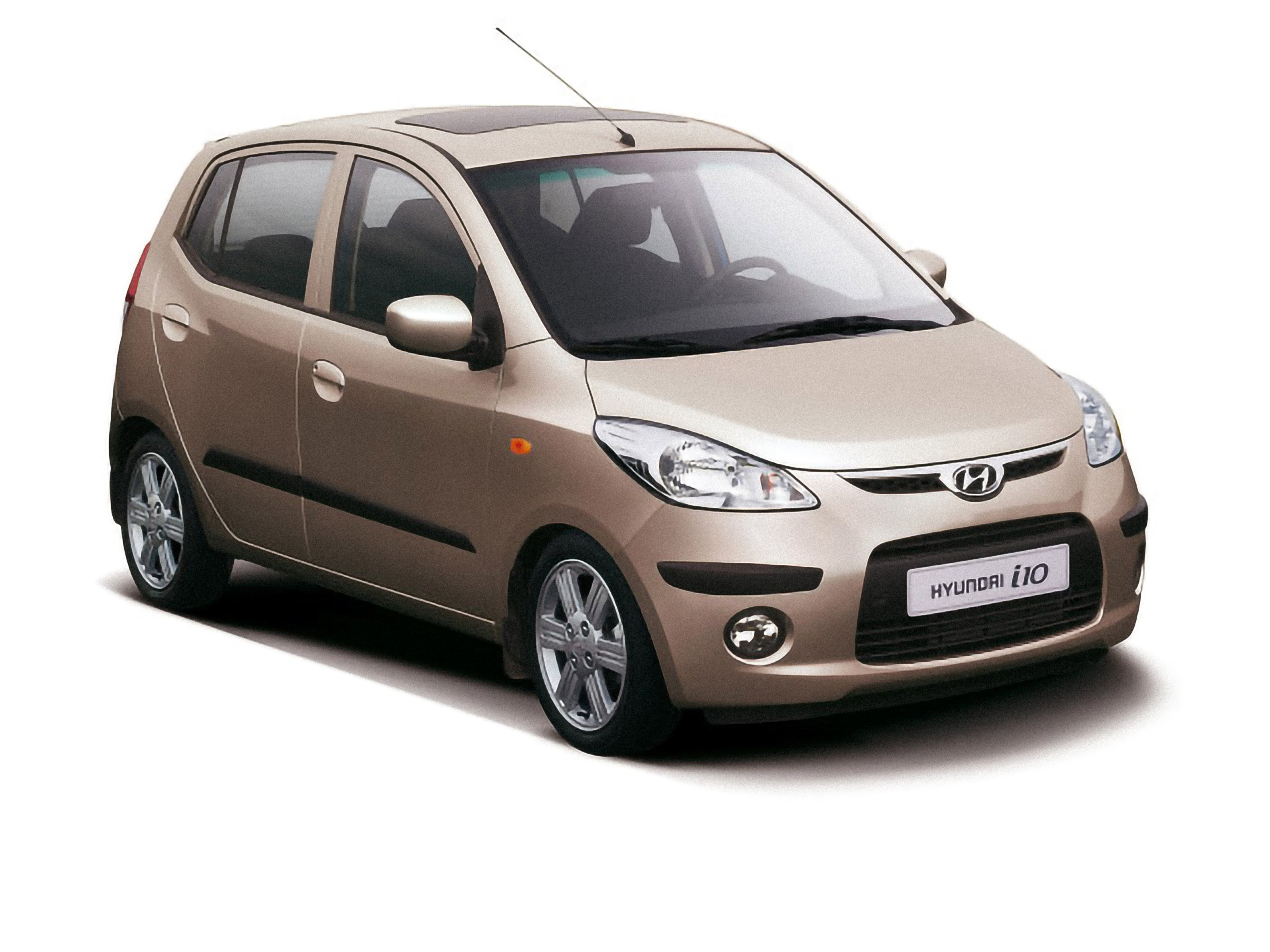Hyundai i10 1.1 – årsmodell 2010 i bild Bild på Hyundai i10 1.1 – årsmodell 2010
