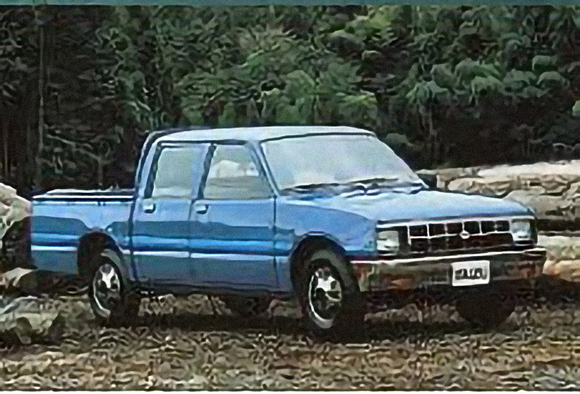 Isuzu KB 40 – årsmodell 1980 i bild Bild på Isuzu KB 40 – årsmodell 1980