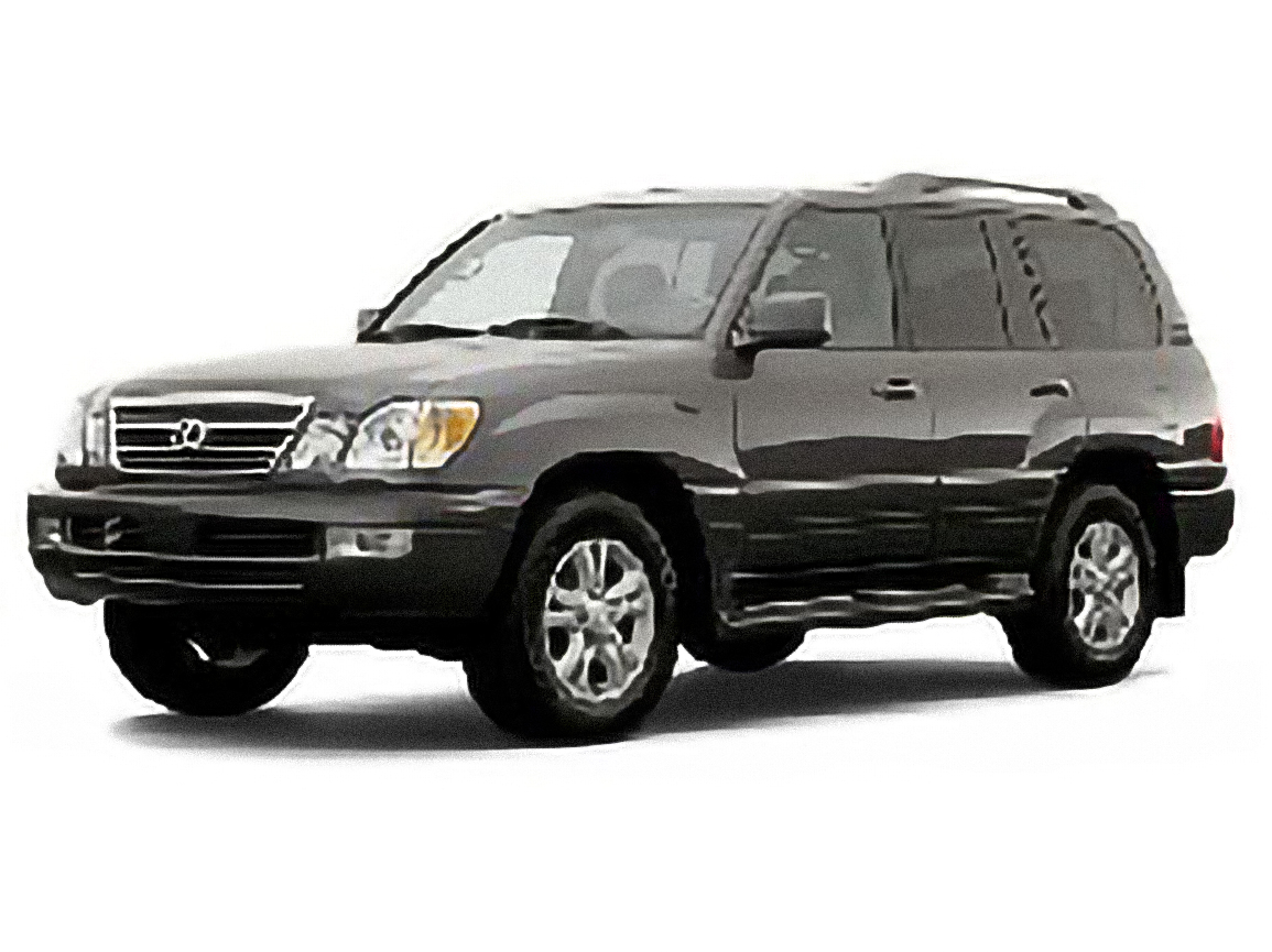Lexus LX – årsmodell 2002 i bild Bild på Lexus LX – årsmodell 2002