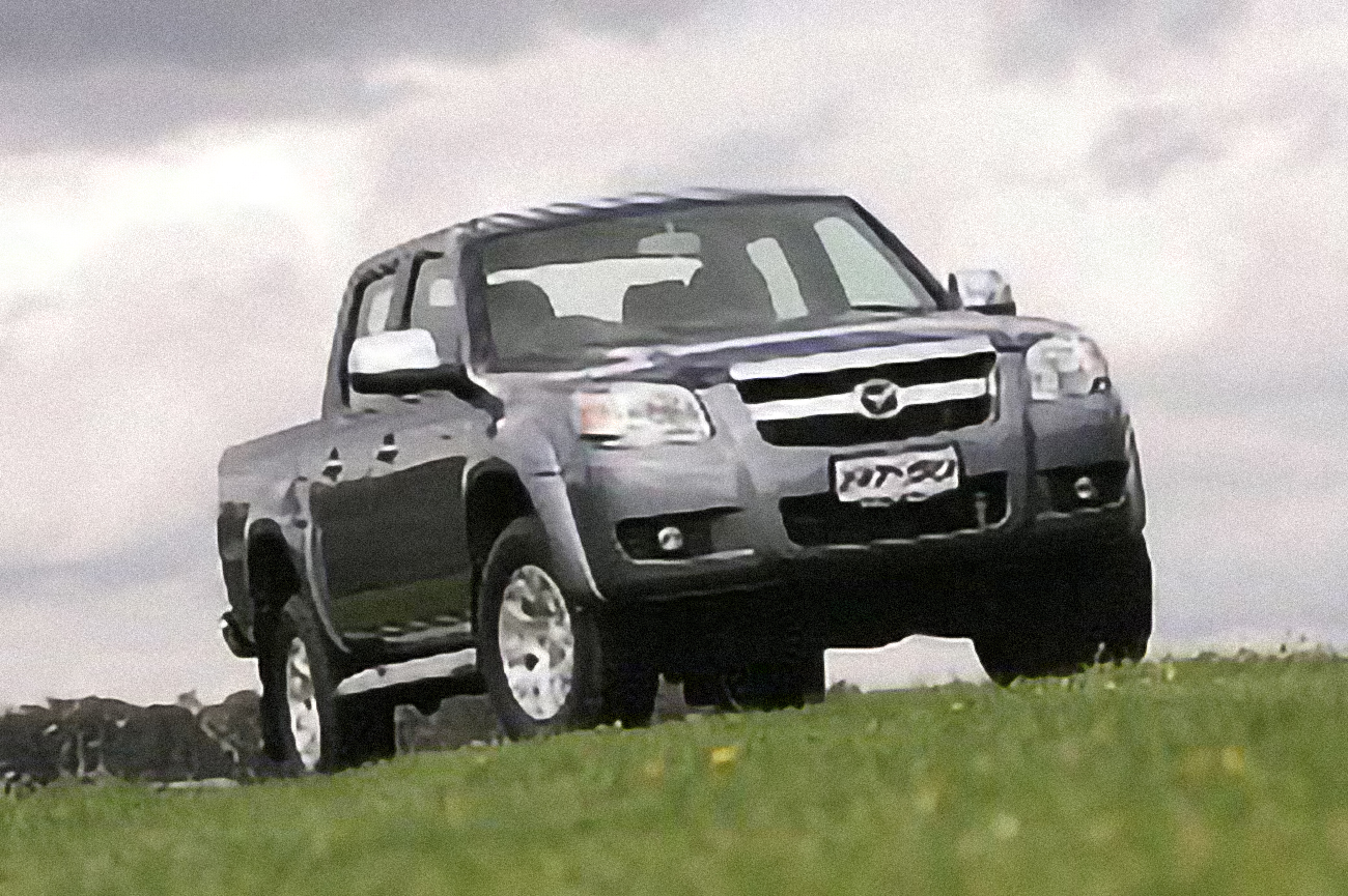 Mazda BT-50 2.5 TDi SLX – årsmodell 2009 i bild Bild på Mazda BT-50 2.5 TDi SLX – årsmodell 2009