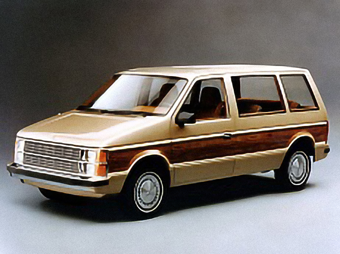 Chrysler Voyager – årsmodell 1988 i bild Bild på Chrysler Voyager – årsmodell 1988