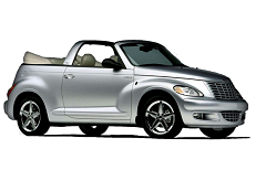 Chrysler PT Cruiser GT – årsmodell 2005 i bild Bild på Chrysler PT Cruiser GT – årsmodell 2005