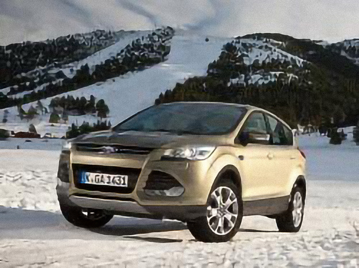 Ford Kuga 2.5 Duratec – årsmodell 2012 i bild Bild på Ford Kuga 2.5 Duratec – årsmodell 2012