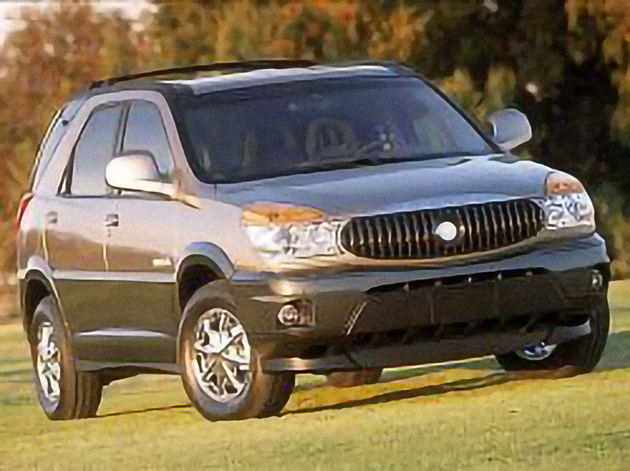 Buick Rendezvous CX – årsmodell 2005 i bild Bild på Buick Rendezvous CX – årsmodell 2005