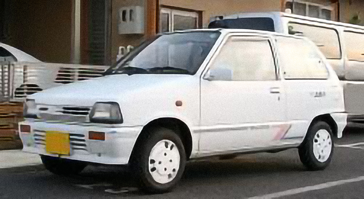 Suzuki Alto – årsmodell 1984 i bild Bild på Suzuki Alto – årsmodell 1984