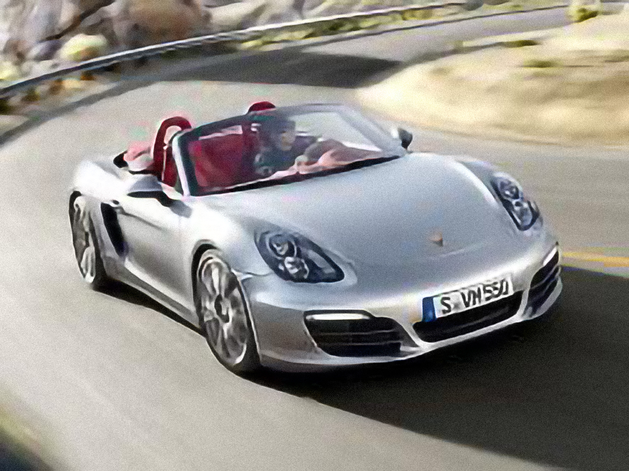 Porsche Boxster S Black Edition – årsmodell 2012 i bild Bild på Porsche Boxster S Black Edition – årsmodell 2012