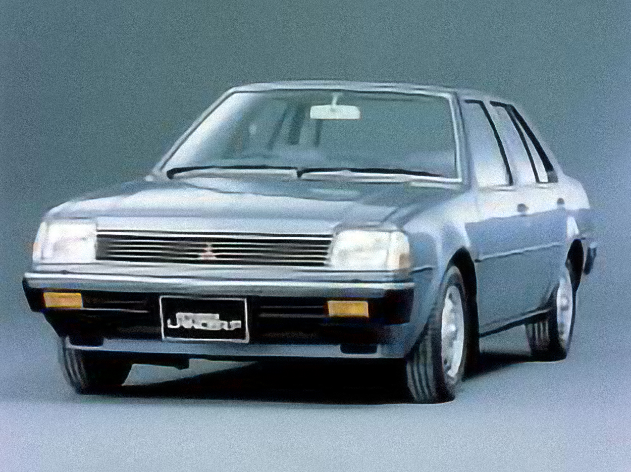 Mitsubishi Lancer – årsmodell 1982 i bild Bild på Mitsubishi Lancer – årsmodell 1982