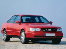 Audi S6 – årsmodell 1996 i bild Bild på Audi S6 – årsmodell 1996