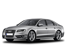 Audi S8 – årsmodell 2008 i bild Bild på Audi S8 – årsmodell 2008
