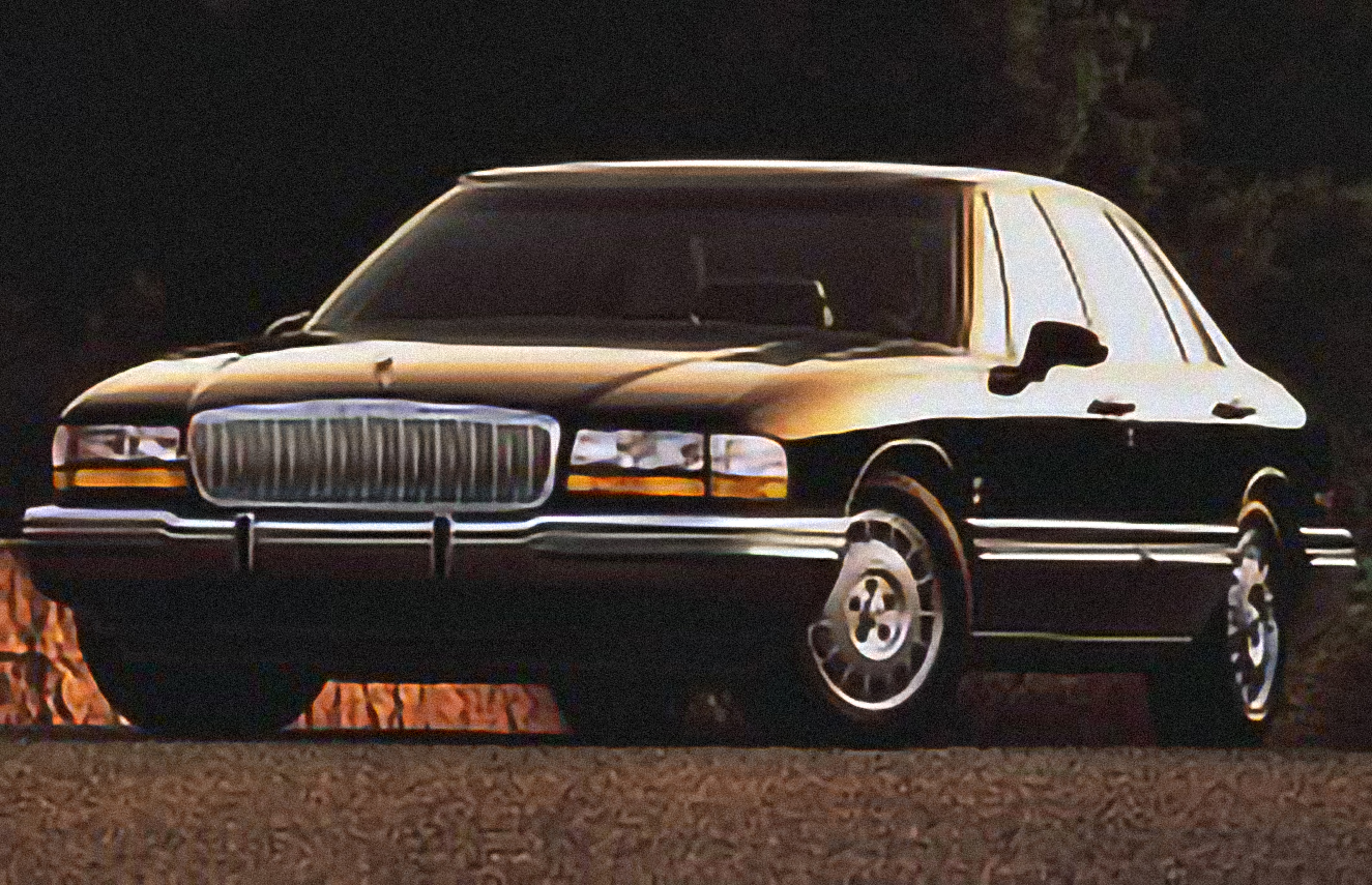 Buick Park Avenue Ultra – årsmodell 1992 i bild Bild på Buick Park Avenue Ultra – årsmodell 1992