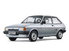 Ford Fiesta 1 – årsmodell 1987 i bild Bild på Ford Fiesta 1 – årsmodell 1987