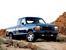 Ford Ranger – årsmodell 1992 i bild Bild på Ford Ranger – årsmodell 1992