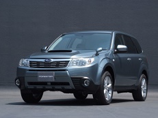 Subaru Forester 2.5XT Limited – årsmodell 2009 i bild Bild på Subaru Forester 2.5XT Limited – årsmodell 2009