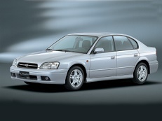 Subaru Legacy – årsmodell 1999 i bild Bild på Subaru Legacy – årsmodell 1999