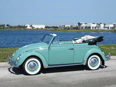 Volkswagen Beetle – årsmodell 1947 i bild Bild på Volkswagen Beetle – årsmodell 1947