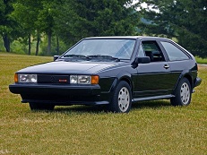 Volkswagen Scirocco Scala – årsmodell 1982 i bild Bild på Volkswagen Scirocco Scala – årsmodell 1982