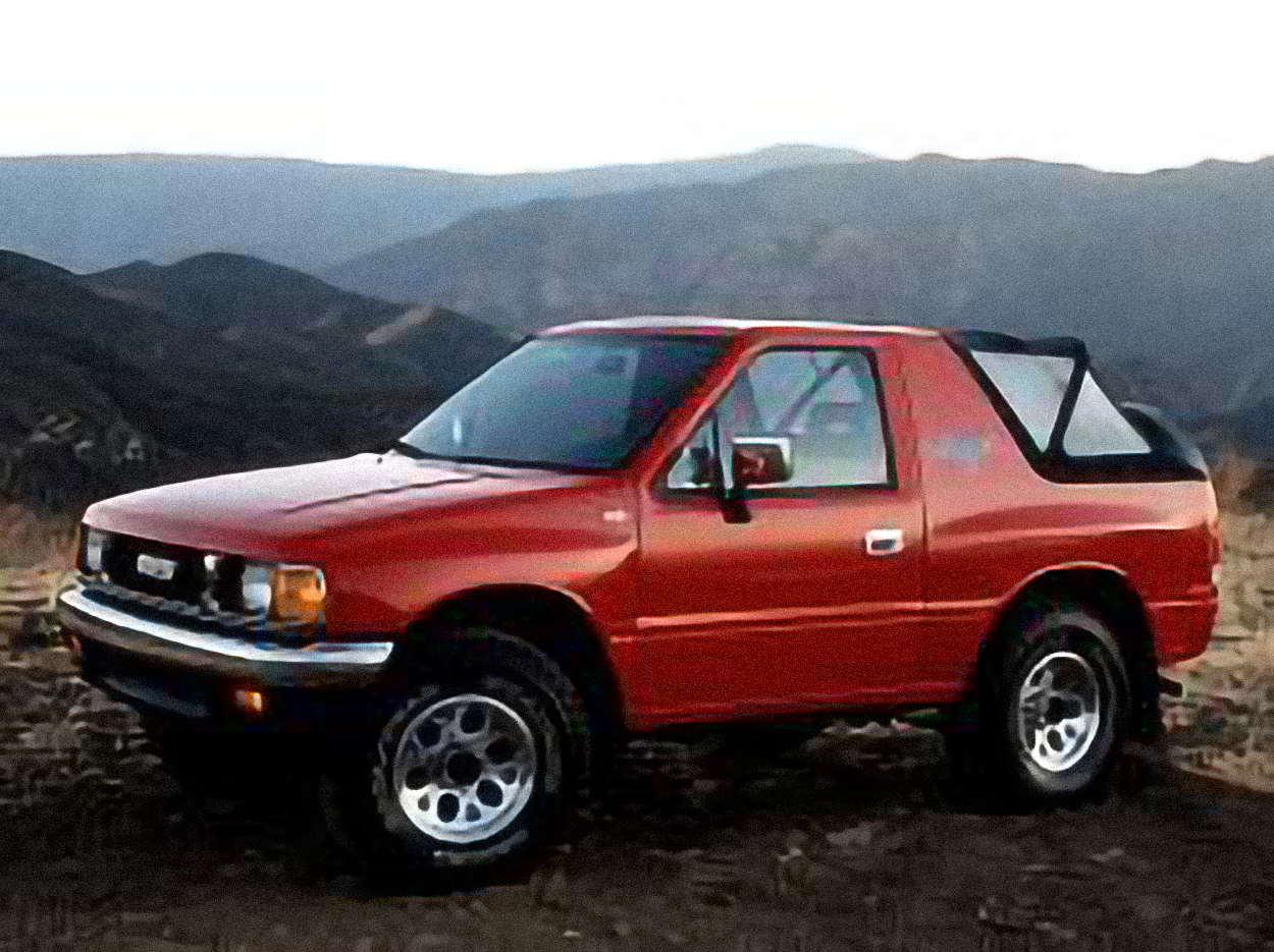 Isuzu Amigo – årsmodell 1996 i bild Bild på Isuzu Amigo – årsmodell 1996