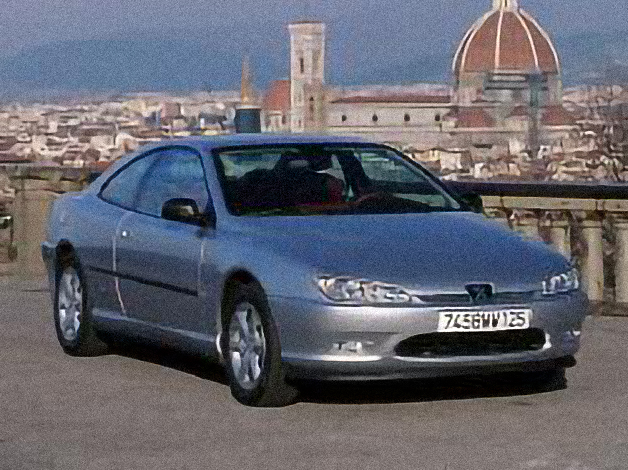 Peugeot 406 Coupe Automatic – årsmodell 1999 i bild Bild på Peugeot 406 Coupe Automatic – årsmodell 1999