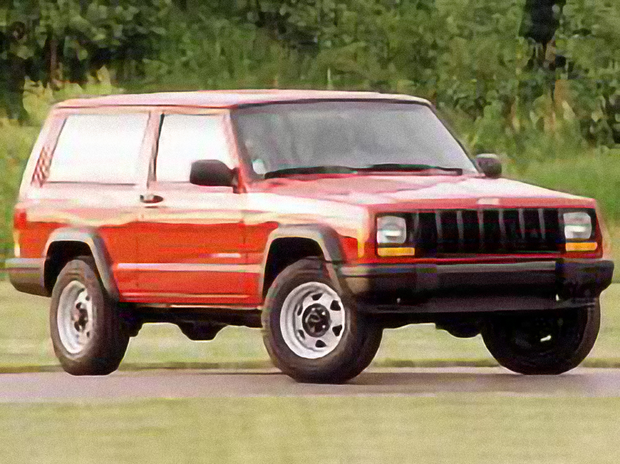 Jeep Cherokee – årsmodell 1986 i bild Bild på Jeep Cherokee – årsmodell 1986