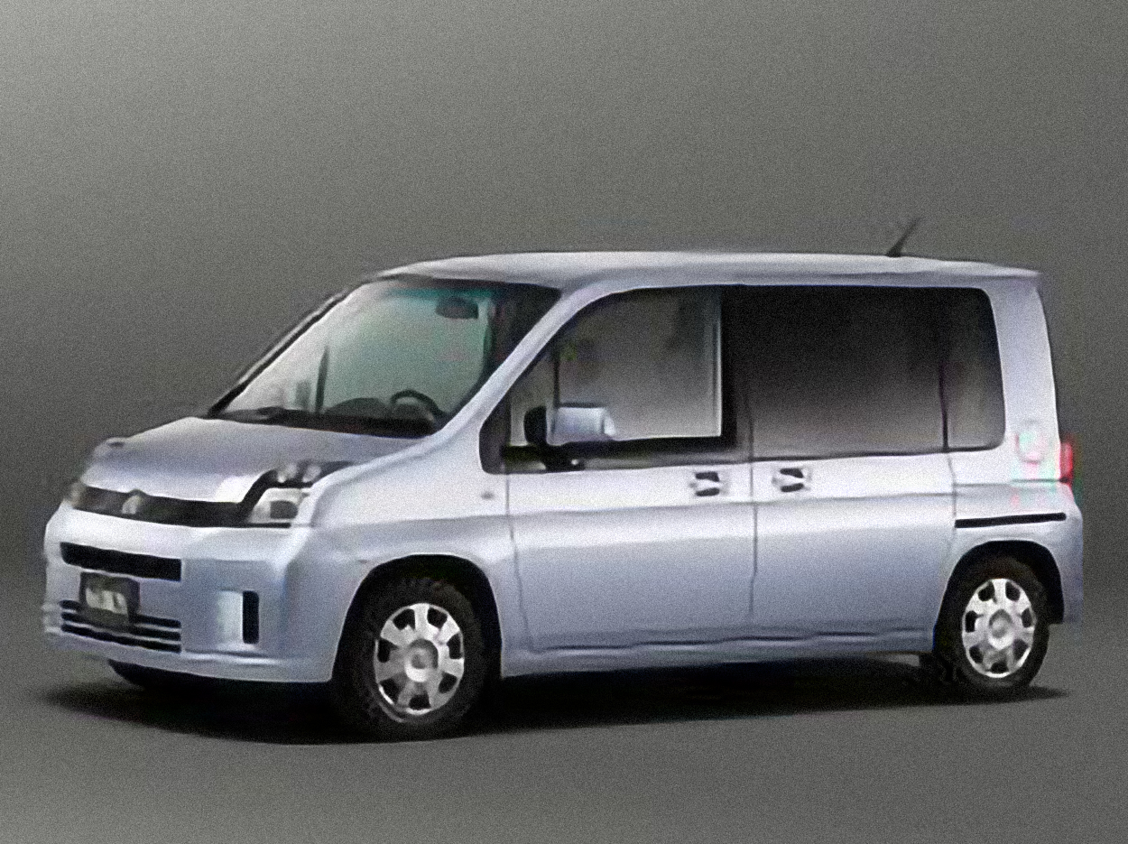 Honda Mobilio – årsmodell 2001 i bild Bild på Honda Mobilio – årsmodell 2001