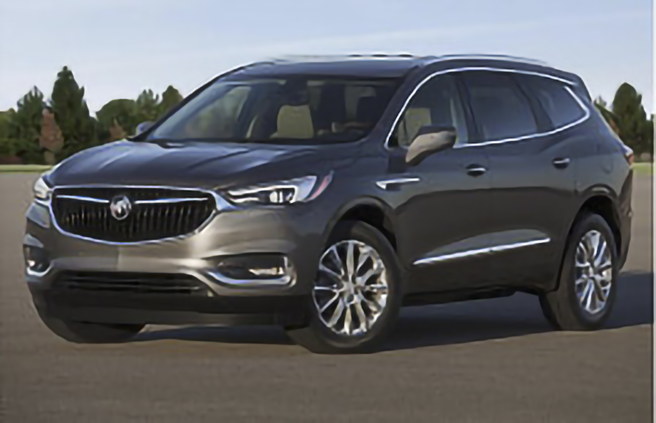 Buick Enclave Premium Group 4dr SUV (3.6L 6cyl 6A) – årsmodell 2021 i bild Bild på Buick Enclave Premium Group 4dr SUV (3.6L 6cyl 6A) – årsmodell 2021