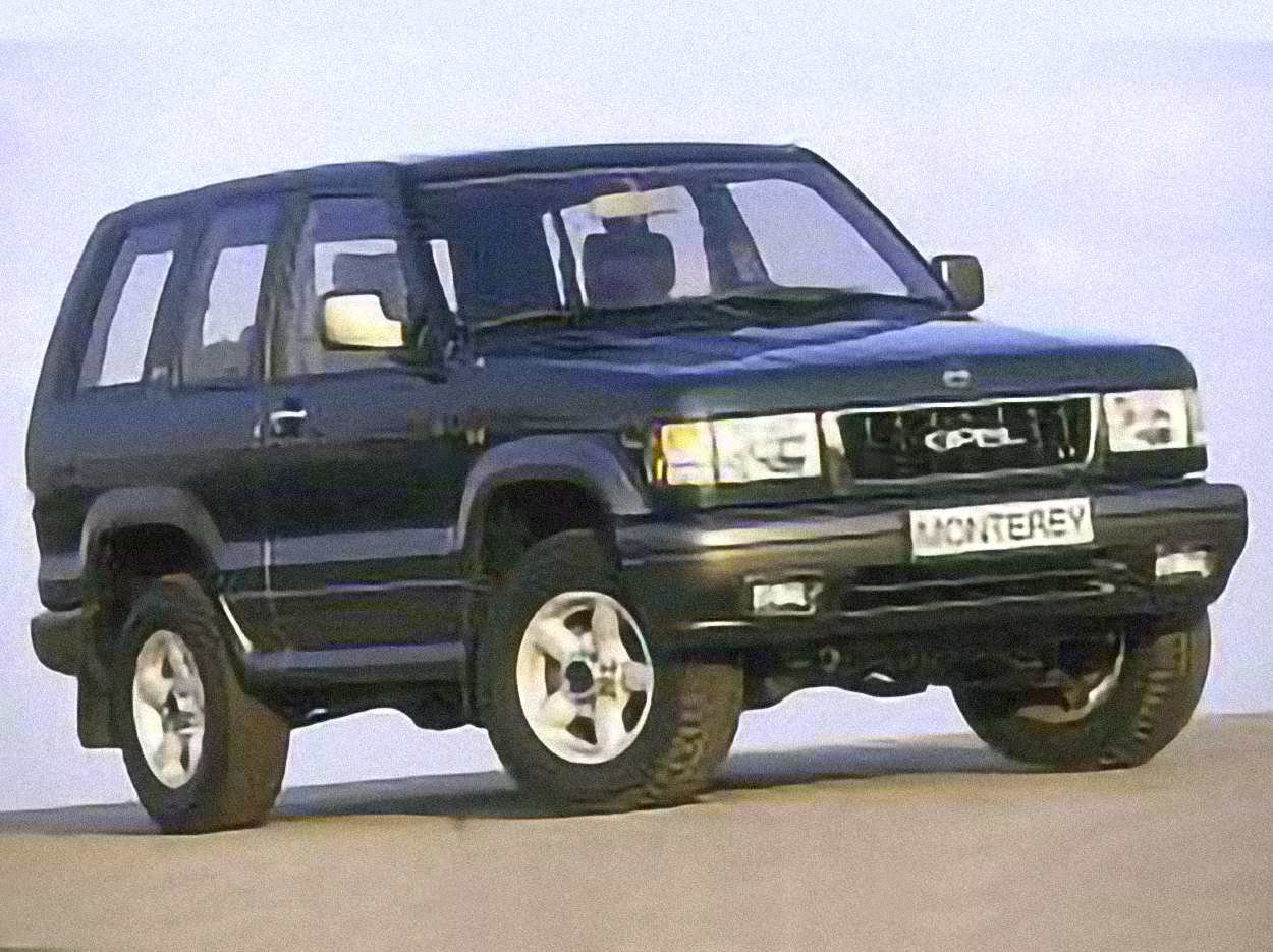 Opel Monterey – årsmodell 1994 i bild Bild på Opel Monterey – årsmodell 1994