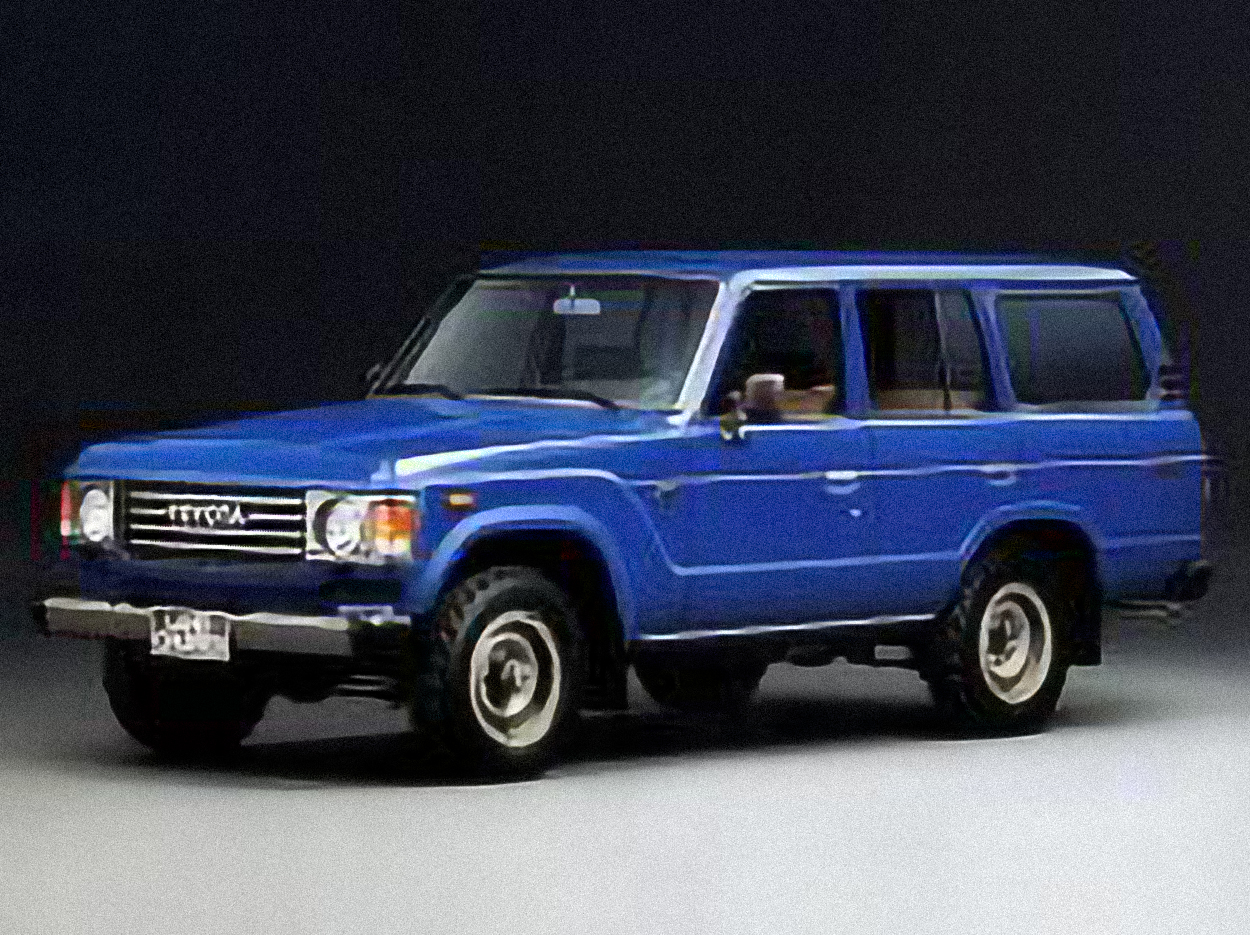 Toyota Land Cruiser Wagon – årsmodell 1982 i bild Bild på Toyota Land Cruiser Wagon – årsmodell 1982