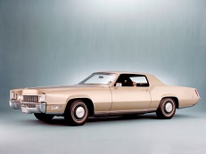 Cadillac Eldorado – årsmodell 1971 i bild Bild på Cadillac Eldorado – årsmodell 1971