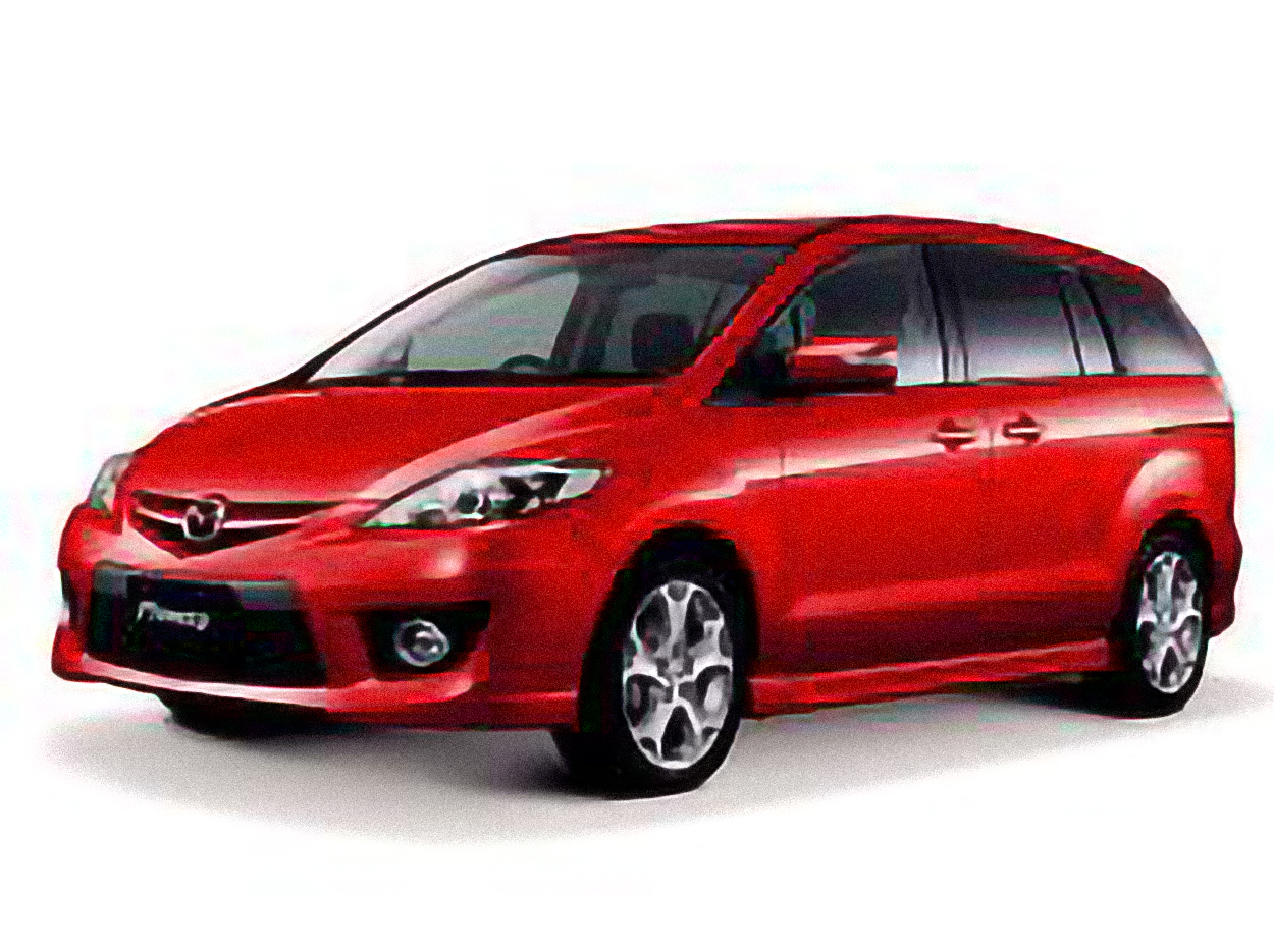 Mazda Premacy 2.0TD Exclusive – årsmodell 2009 i bild Bild på Mazda Premacy 2.0TD Exclusive – årsmodell 2009