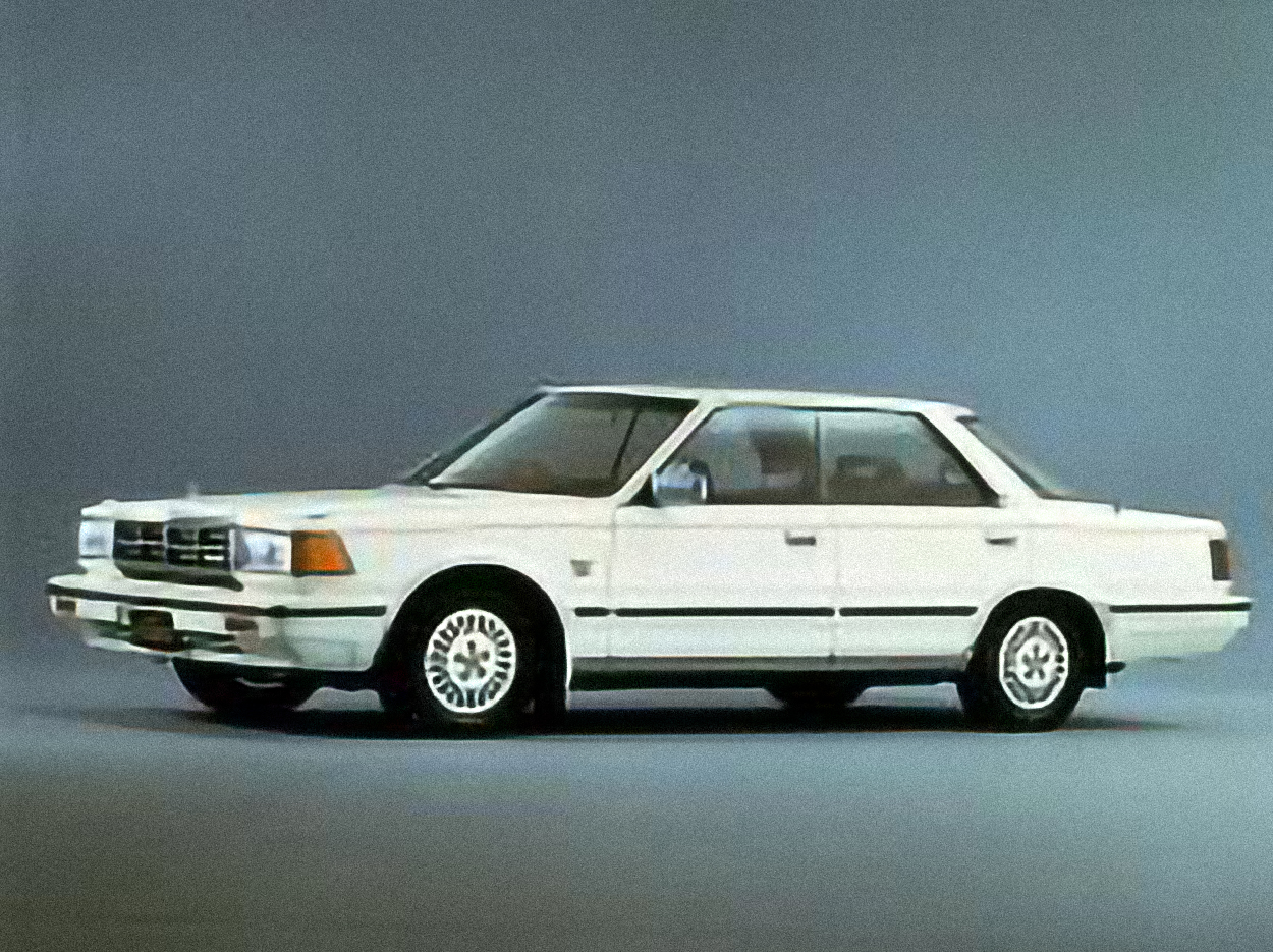 Nissan Cedric – årsmodell 1986 i bild Bild på Nissan Cedric – årsmodell 1986