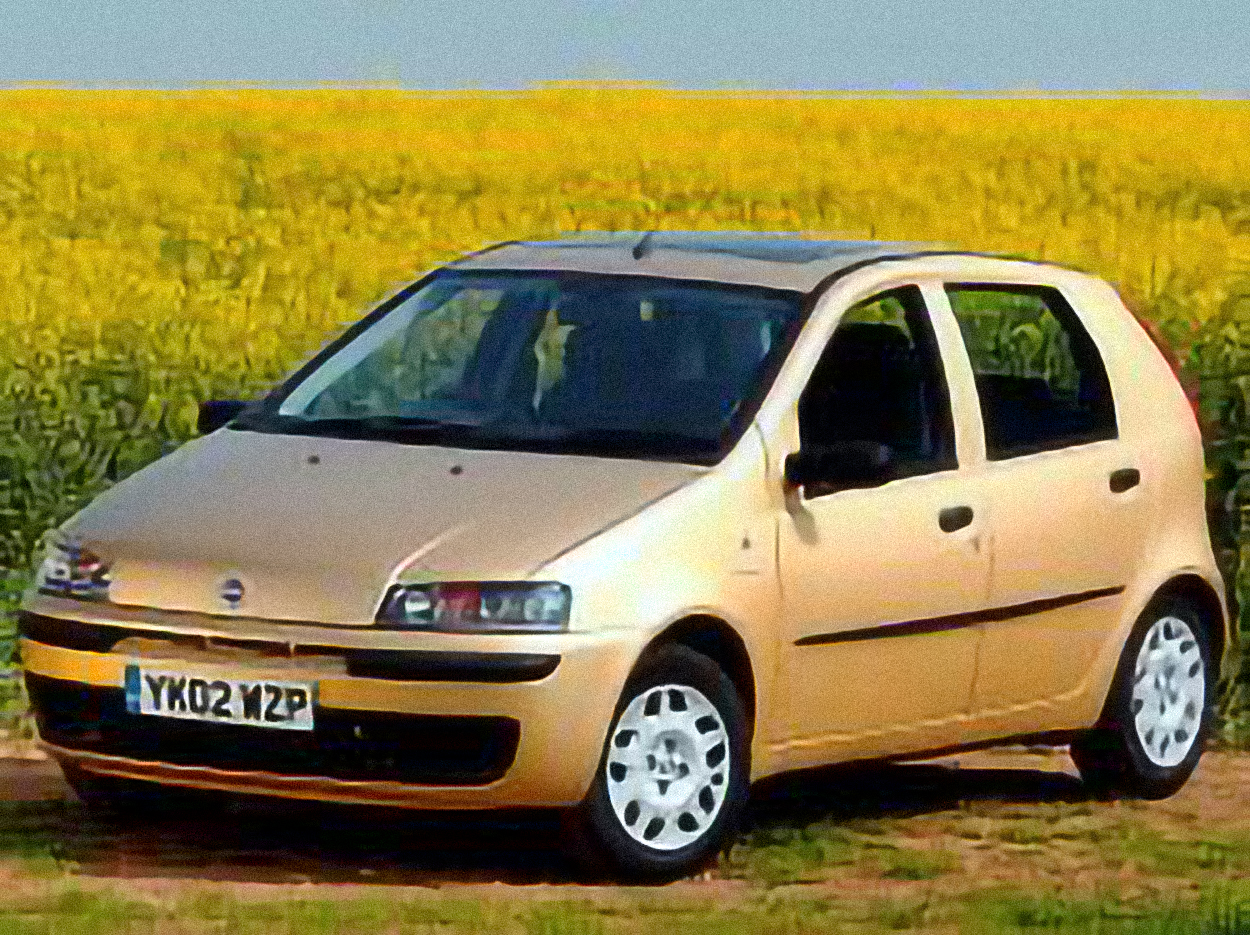 Fiat Punto Cabriolet – årsmodell 1999 i bild Bild på Fiat Punto Cabriolet – årsmodell 1999