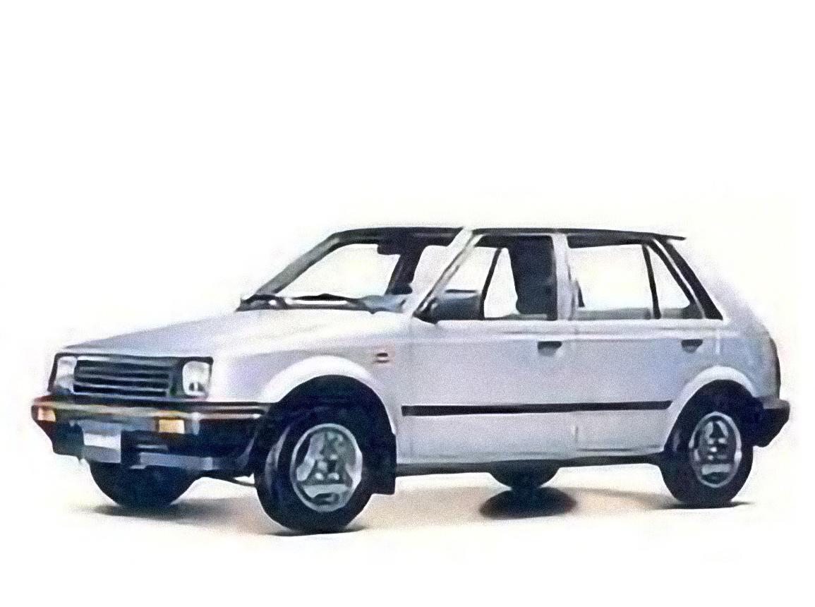 Daihatsu Charade – årsmodell 1987 i bild Bild på Daihatsu Charade – årsmodell 1987