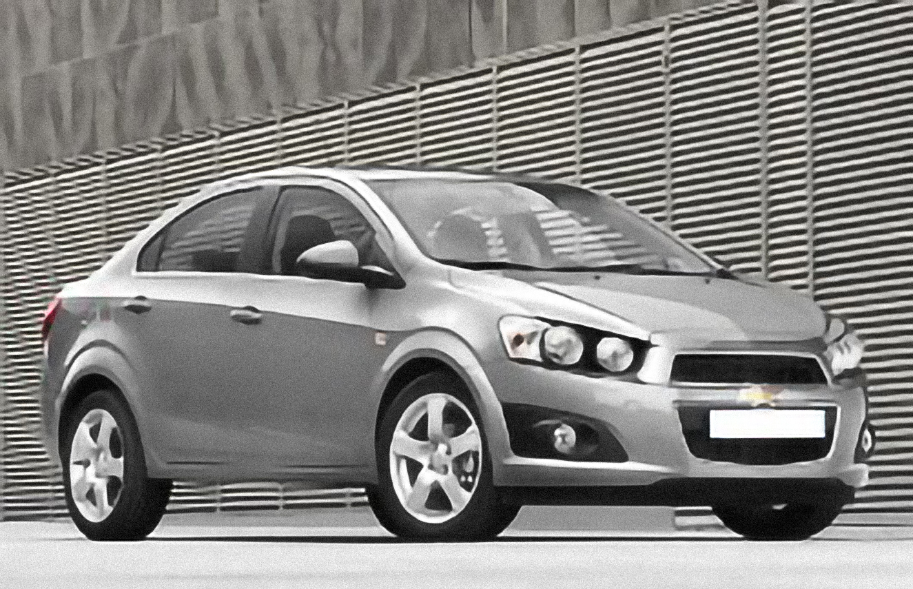 Chevrolet Aveo 1.6 Automatic – årsmodell 2012 i bild Bild på Chevrolet Aveo 1.6 Automatic – årsmodell 2012