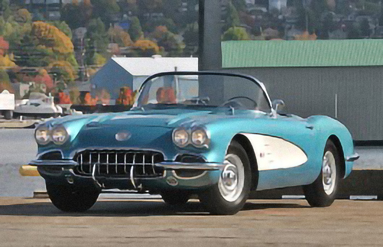Chevrolet Corvette C1 – årsmodell 1962 i bild Bild på Chevrolet Corvette C1 – årsmodell 1962