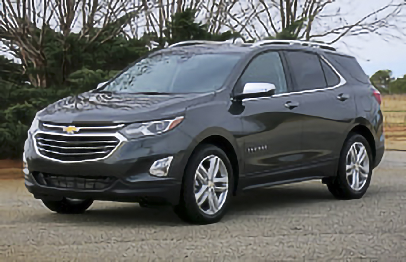 Chevrolet Equinox LT 4dr SUV AWD w/1LT (2.4L 4cyl 6A) – årsmodell 2021 i bild Bild på Chevrolet Equinox LT 4dr SUV AWD w/1LT (2.4L 4cyl 6A) – årsmodell 2021