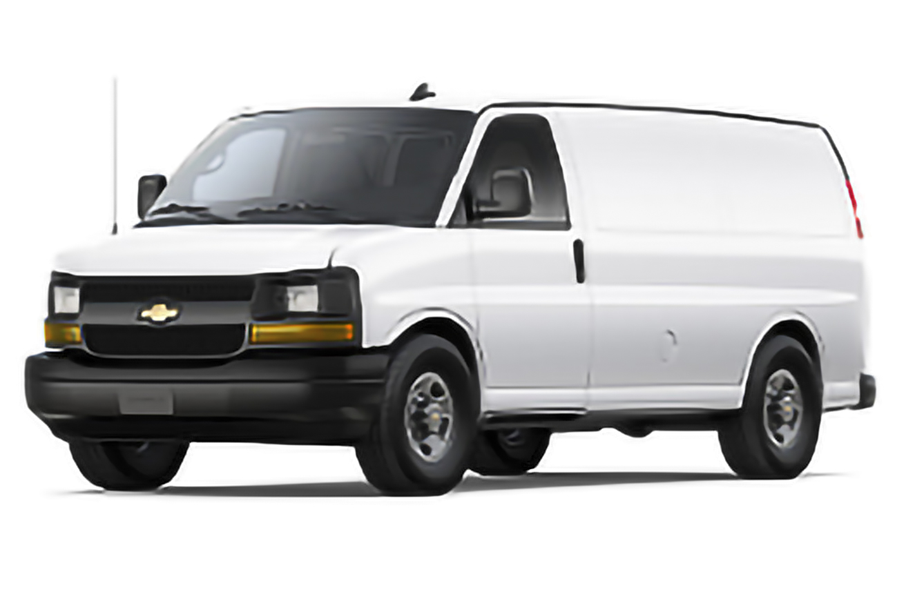 Chevrolet Express Cargo 3500 3dr Ext Van (4.8L 8cyl 6A) – årsmodell 2019 i bild Bild på Chevrolet Express Cargo 3500 3dr Ext Van (4.8L 8cyl 6A) – årsmodell 2019