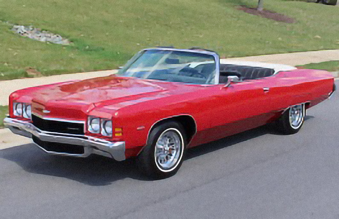 Chevrolet Impala – årsmodell 1973 i bild Bild på Chevrolet Impala – årsmodell 1973