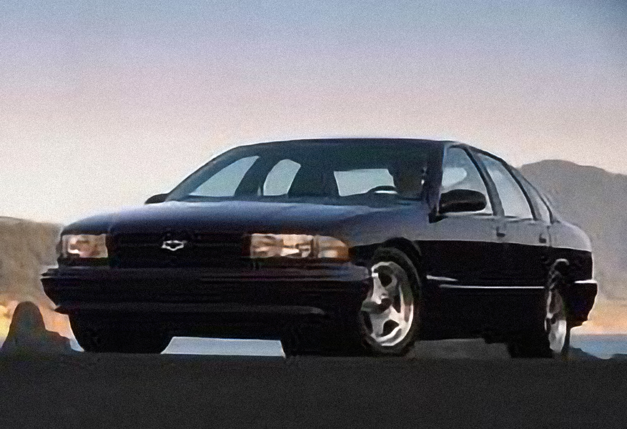 Chevrolet Impala – årsmodell 1996 i bild Bild på Chevrolet Impala – årsmodell 1996