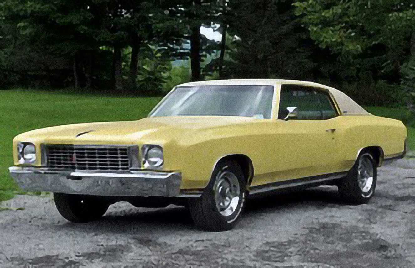 Chevrolet Monte Carlo 6.6 – årsmodell 1970 i bild Bild på Chevrolet Monte Carlo 6.6 – årsmodell 1970