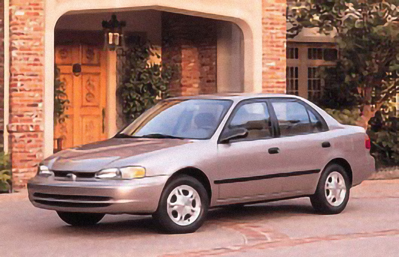 Chevrolet Prizm Automatic – årsmodell 1999 i bild Bild på Chevrolet Prizm Automatic – årsmodell 1999