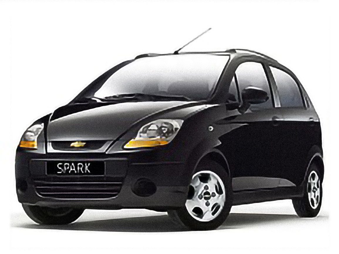 Chevrolet Spark LS – årsmodell 2008 i bild Bild på Chevrolet Spark LS – årsmodell 2008